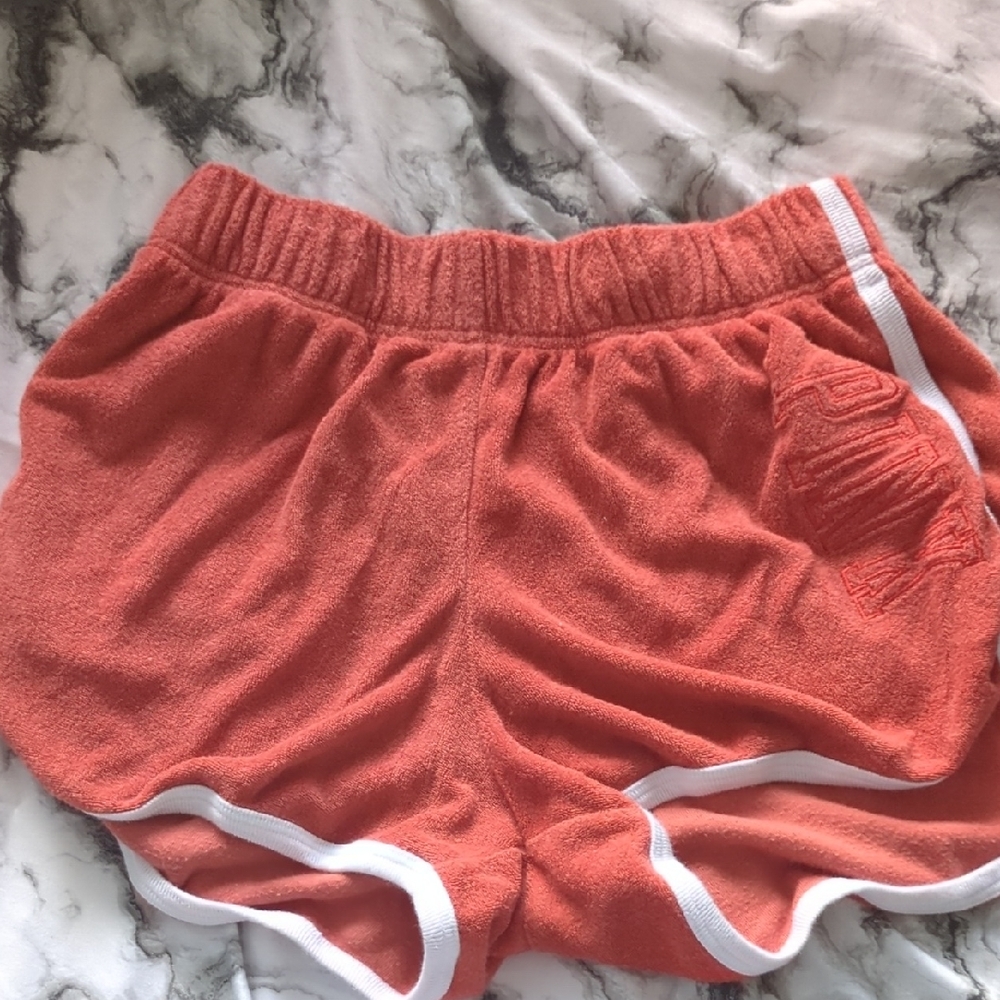 PINK Victoria's Secret Coral Lounge Shorts